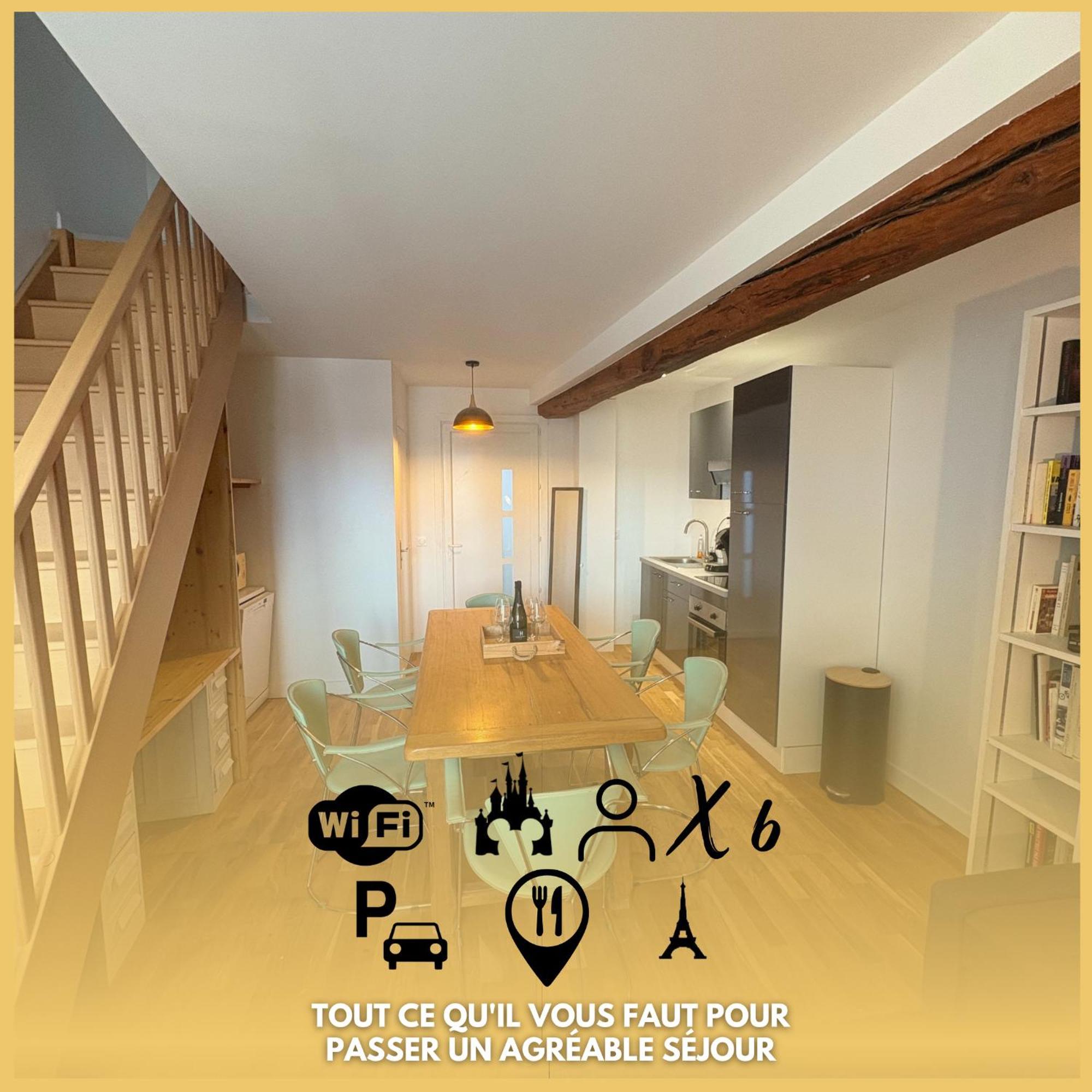 Le 7 - Appartement Cosy - Disney 20 Min Мо Экстерьер фото